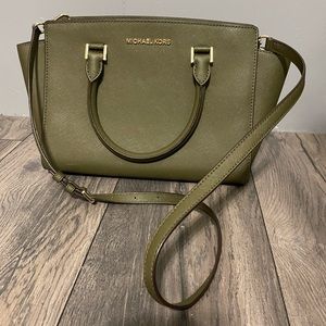 Olive Green Michael Kors Purse